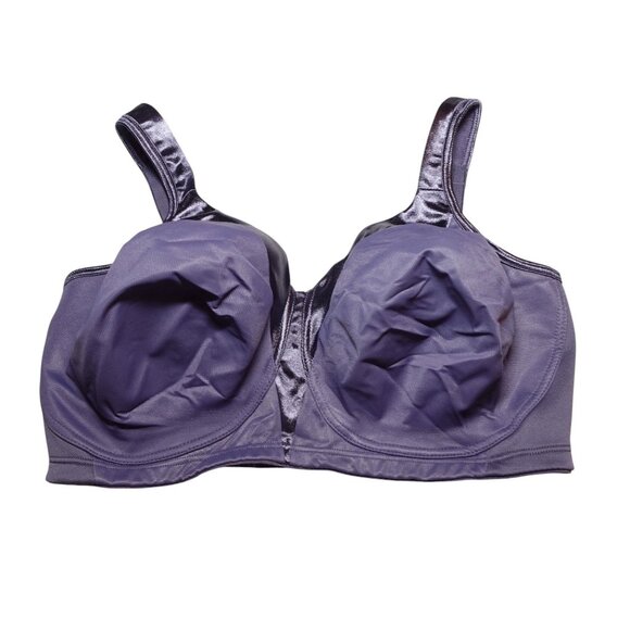 LN Playtex Full Figure 18 Hour Sleek & Smooth Wireless Bra Sz 38DDD Private Jet - Picture 2 of 10